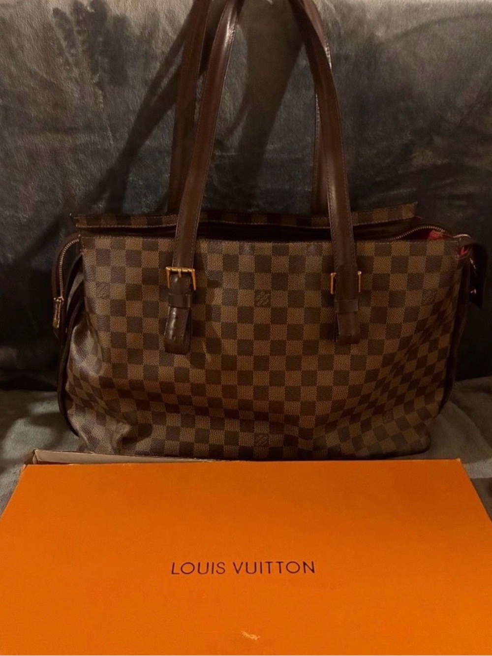 Louis Vuitton Damier Ebene Chelsea Tote Bag - Picture 2 of 7